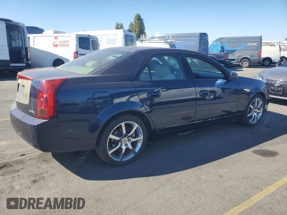 2003 Cadillac CTS with VIN 1G6DM57N330163561, listed as a Copart auction lot 77894164 with 167,868 mi miles and Clean Title. Bid and sale history available at carsss.com. Image 3.
