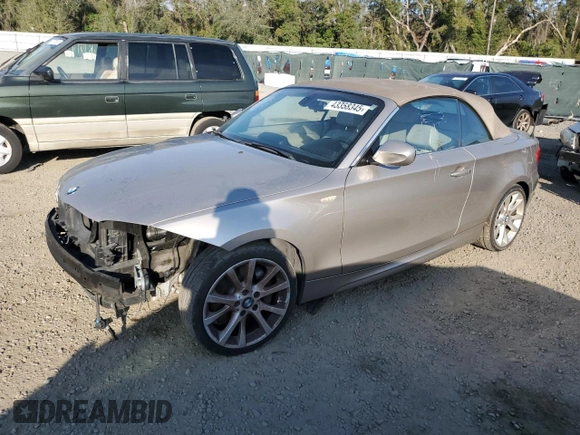 2012 BMW 1 Series 135i with VIN WBAUN7C55CVM26175, listed as a Copart auction lot 43358345 with 87,643 mi miles and Salvage title. Bid and sale history available at DreamBid. Image 1.