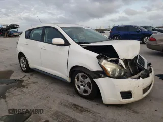 2009 Pontiac Vibe w/1SA with VIN 5Y2SP67889Z465394, listed as a Copart auction lot 79558814 with 93,323 mi miles and Salvage Title. Bid and sale history available at carsss.com. Image 4.