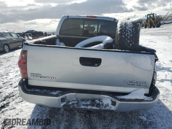 2008 Toyota Tacoma PreRunner with VIN 5TEJU62N28Z586121, listed as a Copart auction lot 50800795 with 0 mi miles and Salvage Title. Bid and sale history available at carsss.com. Image 6.