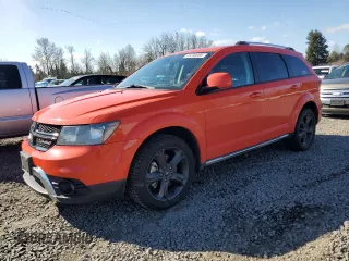 2018 Dodge Journey Crossroad with VIN 3C4PDDGGXJT477424, listed as a Copart auction lot 48290895 with 42,538 mi miles and Salvage Title. Bid and sale history available at DreamBid. Image 1.