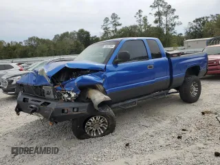 1999 Dodge Ram 2500 with VIN 1B7KF2363XJ504002, listed as a Copart auction lot 73557954 with 297,618 mi miles and Salvage Title. Bid and sale history available at carsss.com. Image 1.