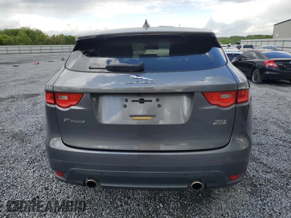 2017 Jaguar F-Pace 35t Premium with VIN SADCJ2BVXHA059128, listed as a Copart auction lot 52948875 with 108,469 mi miles and Clean Title. Bid and sale history available at DreamBid. Image 6.
