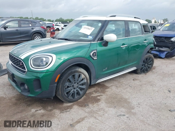 2023 MINI Countryman Cooper S with VIN WMZ83BR09P3P96362, listed as a IAAI auction lot 42535827 with 50,236 mi miles and . Bid and sale history available at DreamBid. Image 18.