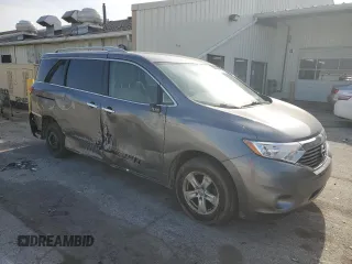 2017 Nissan Quest SV z VIN JN8AE2KPXH9165495, wystawiony jako Copart lot #49047685 z przebiegiem 149 033 mil mil oraz Szkody całkowita. Historia ofert i sprzedaży dostępna na DreamBid. Obrazek 4.