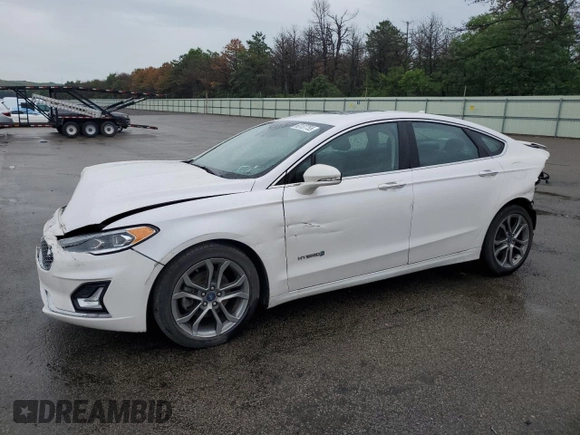 2019 Ford Fusion Titanium с VIN 3FA6P0RU6KR212454, выставлен на аукционе Copart как лот 63137755 с пробегом 30 024 миль миль и Списание • Salvage title. История ставок и продаж доступна на DreamBid. Изображение 1.
