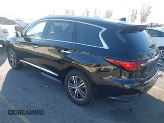 2019 Infiniti QX60 Luxe with VIN 5N1DL0MN0KC502373, listed as a IAAI auction lot 41646327 with 69,250 mi miles and . Bid and sale history available at DreamBid. Image 3.