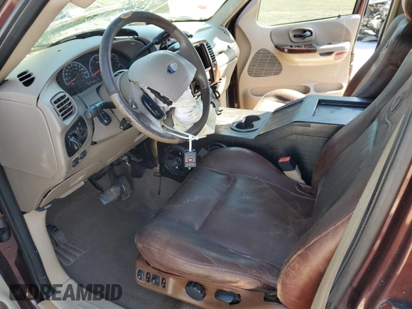 2003 Ford F-150 XLT with VIN 1FTRW07L73KD27414, listed as a Copart auction lot 46600145 with Not Provided miles and Salvage Title. Bid and sale history available at carsss.com. Image 7.
