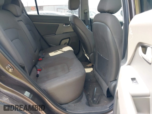 2013 Kia Sportage LX with VIN KNDPB3A24D7416706, listed as a IAAI auction lot 42525729 with 166,798 mi miles and . Bid and sale history available at DreamBid. Image 8.
