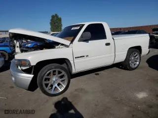 1999 Dodge Ram 1500 with VIN 3B7HC16Y3XM506104, listed as a Copart auction lot 74203144 with 179,574 mi miles and Salvage Title. Bid and sale history available at carsss.com. Image 1.