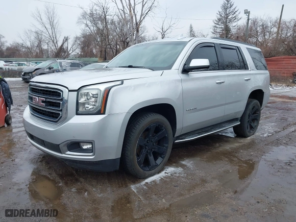2018 GMC Yukon SLE with VIN 1GKS2AKC5JR253543, listed as a IAAI auction lot 41486309 with 81,322 mi miles. Bid and sale history available at carsss.com. Image 17.