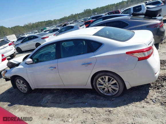 2015 Nissan Sentra S with VIN 3N1AB7AP7FY311090, listed as a IAAI auction lot 41828958 with 78,000 mi miles. Bid and sale history available at carsss.com. Image 13.