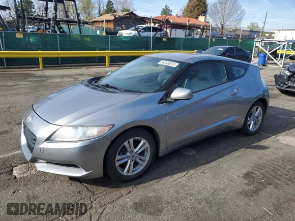 2012 Honda CR-Z EX with VIN JHMZF1D62CS003452, listed as a Copart auction lot 54346675 with 121,727 mi miles and Salvage Title. Bid and sale history available at DreamBid. Image 1.