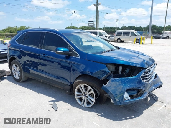 2020 Ford Edge SEL z VIN 2FMPK3J94LBB45306, wystawiony jako IAAI lot #39398218 z przebiegiem 59 807 mil mil oraz . Historia ofert i sprzedaży dostępna na DreamBid. Obrazek 1.