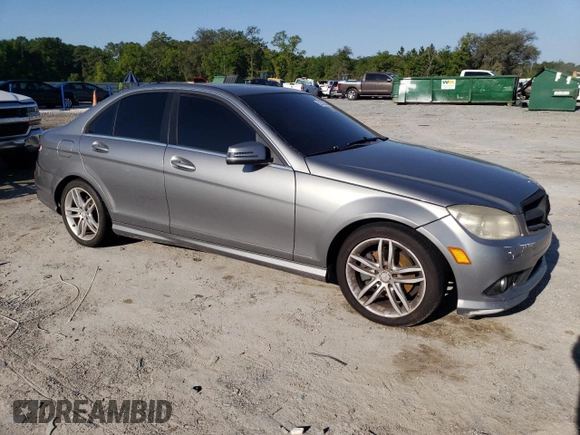 2010 Mercedes-Benz C-Class C 300 Sport with VIN WDDGF5EB0AA392435, listed as a Copart auction lot 52730565 with 200,353 mi miles and Salvage Title. Bid and sale history available at carsss.com. Image 4.