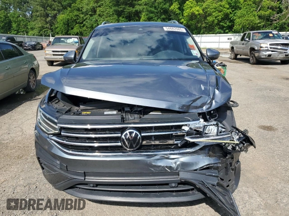 2022 Volkswagen Tiguan SE с VIN 3VV3B7AX1NM101288, выставлен на аукционе Copart как лот 54882085 с пробегом 16 095 миль миль и Списание • Salvage title. История ставок и продаж доступна на DreamBid. Изображение 5.