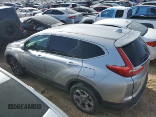 2019 Honda CR-V EX with VIN 7FARW2H55KE046580, listed as a Copart auction lot 48546415 with 53,147 mi miles and Salvage Title. Bid and sale history available at carsss.com. Image 2.