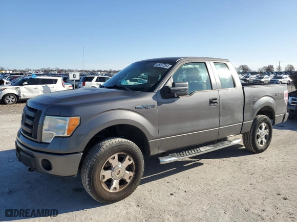 2009 Ford F-150 STX with VIN 1FTRX14849KC28268, listed as a Copart auction lot 85237364 with 103,191 mi miles and Salvage Title. Bid and sale history available at carsss.com. Image 1.
