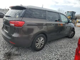 2016 Kia Sedona LX with VIN KNDMB5C15G6100857, listed as a Copart auction lot 45246565 with 152,683 mi miles and Salvage Title. Bid and sale history available at DreamBid. Image 3.