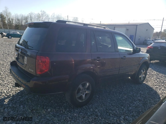 2008 Honda Pilot EX with VIN 5FNYF18468B002573, listed as a Copart auction lot 52447125 with 158,163 mi miles and Clean Title. Bid and sale history available at carsss.com. Image 3.