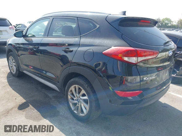 2018 Hyundai Tucson SEL with VIN KM8J33A43JU689679, listed as a IAAI auction lot 42093598 with 91,833 mi miles. Bid and sale history available at carsss.com. Image 3.