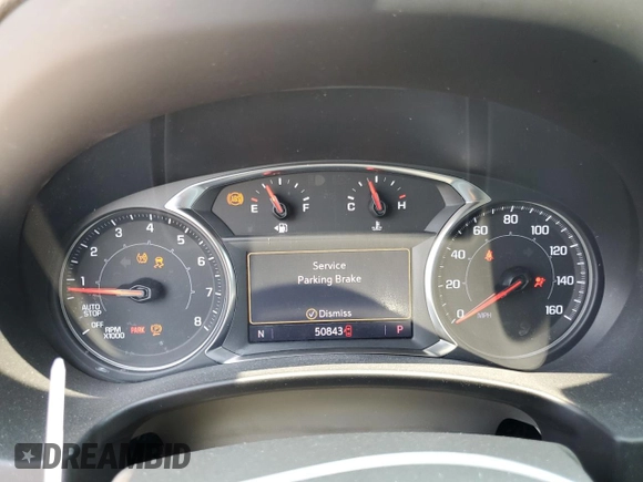 2019 GMC Terrain Denali with VIN 3GKALXEX4KL268988, listed as a Copart auction lot 60300265 with 50,843 mi miles and Clean title. Bid and sale history available at DreamBid. Image 9.