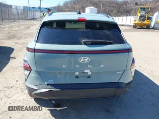 2024 Hyundai Kona SEL with VIN KM8HBCAB2RU118129, listed as a IAAI auction lot 41751534 with 7,468 mi miles. Bid and sale history available at carsss.com. Image 17.