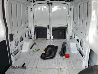 2023 Ford Transit Cargo with VIN 1FTBR1C83PKA24362, listed as a Copart auction lot 58766595 with 7,047 mi miles and Salvage title. Bid and sale history available at DreamBid. Image 10.