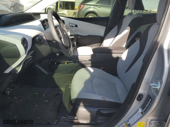 2022 Toyota Prius LE with VIN JTDL9MFU4N3034792, listed as a Copart auction lot 83375114 with 46,520 mi miles and Salvage Title. Bid and sale history available at carsss.com. Image 7.