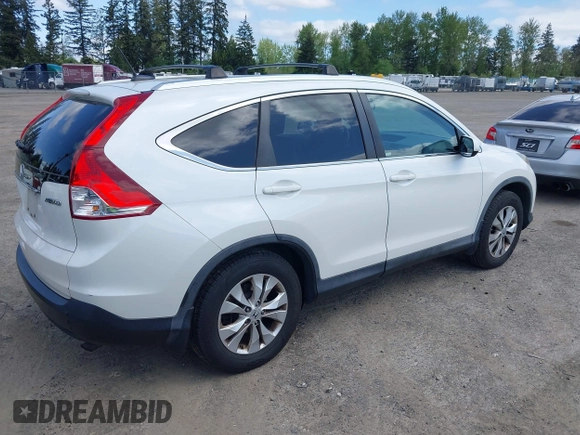 2013 Honda CR-V EX-L with VIN 5J6RM4H72DL029549, listed as a IAAI auction lot 42166574 with 183,689 mi miles. Bid and sale history available at carsss.com. Image 4.