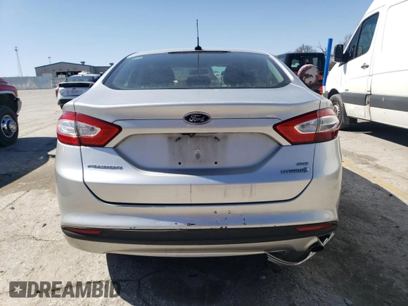 2015 Ford Fusion SE Hybrid with VIN 3FA6P0LU5FR163701, listed as a Copart auction lot 48150095 with 151,570 mi miles and Salvage Title. Bid and sale history available at carsss.com. Image 6.