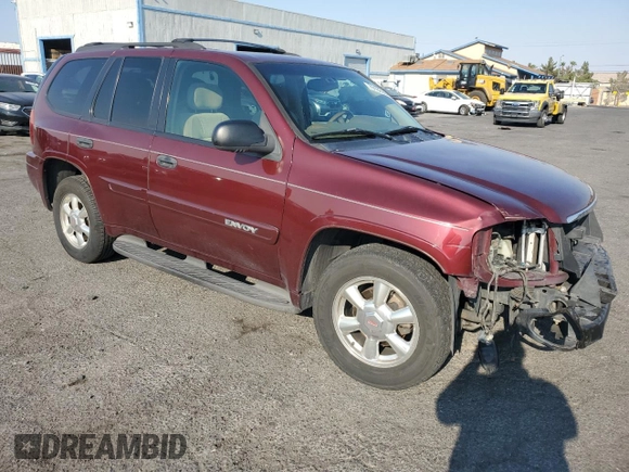 2002 GMC Envoy SLE with VIN 1GKDS13S422359524, listed as a Copart auction lot 70102264 with 183,814 mi miles and Salvage Title. Bid and sale history available at carsss.com. Image 4.