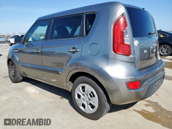 2013 Kia Soul with VIN KNDJT2A58D7493635, listed as a Copart auction lot 46540055 with 161,302 mi miles and Salvage Title. Bid and sale history available at DreamBid. Image 2.