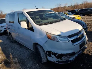 2015 Chevrolet City Express Cargo Van LT with VIN 3N63M0ZN3FK724019, listed as a Copart auction lot 80922084 with Not Provided miles and Salvage Title. Bid and sale history available at carsss.com. Image 4.