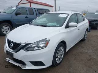 2017 Nissan Sentra SV with VIN 3N1AB7AP9HY312390, listed as a IAAI auction lot 41723913 with 119,391 mi miles. Bid and sale history available at carsss.com. Image 17.