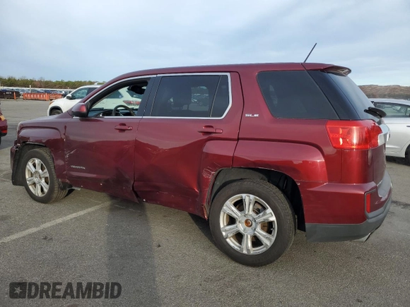 2017 GMC Terrain SLE with VIN 2GKFLSEK8H6249662, listed as a Copart auction lot 79162344 with 47,580 mi miles and Salvage Title. Bid and sale history available at carsss.com. Image 2.