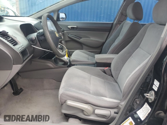 2009 Honda Civic LX z VIN 2HGFA16539H360924, wystawiony jako Copart lot #59685735 z przebiegiem 202 918 mil mil oraz Szkoda całkowita • Salvage title. Historia ofert i sprzedaży dostępna na DreamBid. Obrazek 7.
