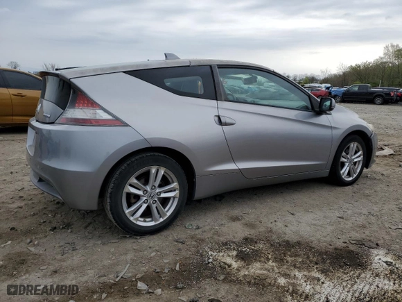 2011 Honda CR-Z EX with VIN JHMZF1D6XBS015329, listed as a Copart auction lot 52505465 with 138,871 mi miles and Salvage Title. Bid and sale history available at carsss.com. Image 3.