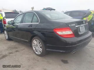 2009 Mercedes-Benz C-Class 3.0L Sport with VIN WDDGF54X19F207143, listed as a IAAI auction lot 41718227 with 128,147 mi miles. Bid and sale history available at carsss.com. Image 3.
