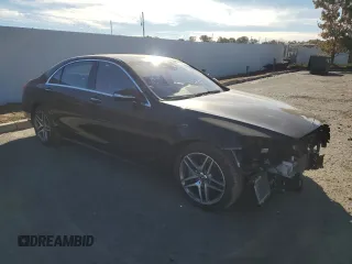 2020 Mercedes-Benz S 560 with VIN WDDUG8GB3LA523598, listed as a Copart auction lot 76328464 with 65,013 mi miles and Salvage Title. Bid and sale history available at carsss.com. Image 4.