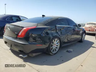 2016 Jaguar XJ R-Sport with VIN SAJWA1C70G8W02383, listed as a Copart auction lot 54580845 with 43,719 mi miles and Salvage Title. Bid and sale history available at DreamBid. Image 3.