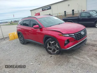 2022 Hyundai Tucson SEL z VIN 5NMJF3AE5NH135237, wystawiony jako IAAI lot #42324113 z przebiegiem 44 077 mil mil oraz . Historia ofert i sprzedaży dostępna na DreamBid. Obrazek 1.
