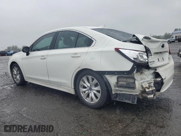 2016 Subaru Legacy Premium with VIN 4S3BNAF63G3057829, listed as a Copart auction lot 61164595 with 191,889 mi miles and Salvage title. Bid and sale history available at DreamBid. Image 2.