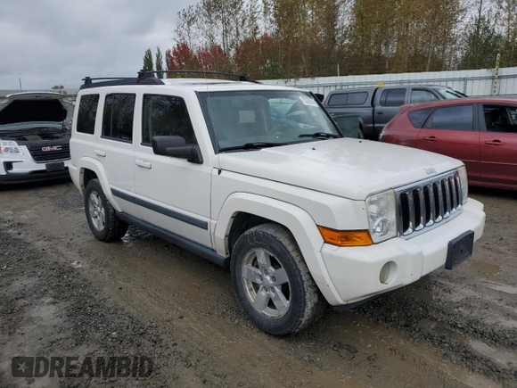 2008 Jeep Commander Sport with VIN 1J8HG48N48C241732, listed as a Copart auction lot 75326574 with 218,447 mi miles and Clean title. Bid and sale history available at DreamBid. Image 4.