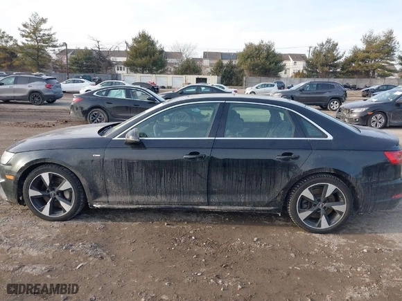 2017 Audi A4 Premium Plus with VIN WAUENAF4XHN016421, listed as a IAAI auction lot 41471326 with 123,114 mi miles. Bid and sale history available at carsss.com. Image 14.