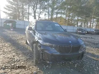 2025 BMW X5 xDrive40i with VIN 5UX23EU04S9W53256, listed as a Copart auction lot 46929635 with 0 mi miles and Salvage Title. Bid and sale history available at carsss.com. Image 12.
