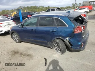 2022 Kia Niro LXS with VIN KNDCB3LCXN5539265, listed as a Copart auction lot 47728085 with 54,827 mi miles and Salvage Title. Bid and sale history available at carsss.com. Image 2.