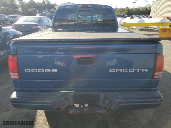 2004 Dodge Dakota Sport with VIN 1D7HG38NX4S590398, listed as a Copart auction lot 87133624 with 108,128 mi miles and Clean Title. Bid and sale history available at carsss.com. Image 6.