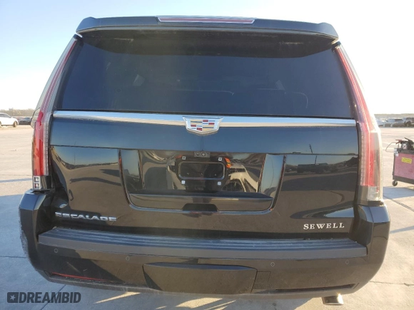 2019 Cadillac Escalade Premium Luxury with VIN 1GYS4CKJ6KR405289, listed as a Copart auction lot 88731195 with 75,265 mi miles and Salvage Title. Bid and sale history available at carsss.com. Image 6.