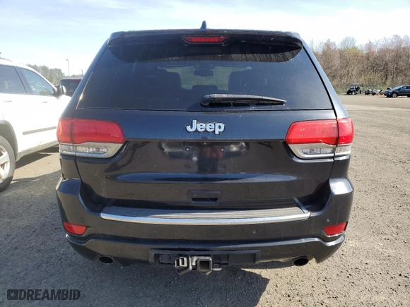 2014 Jeep Grand Cherokee Overland with VIN 1C4RJFCT8EC441619, listed as a Copart auction lot 53292505 with 139,267 mi miles and Clean Title. Bid and sale history available at carsss.com. Image 6.